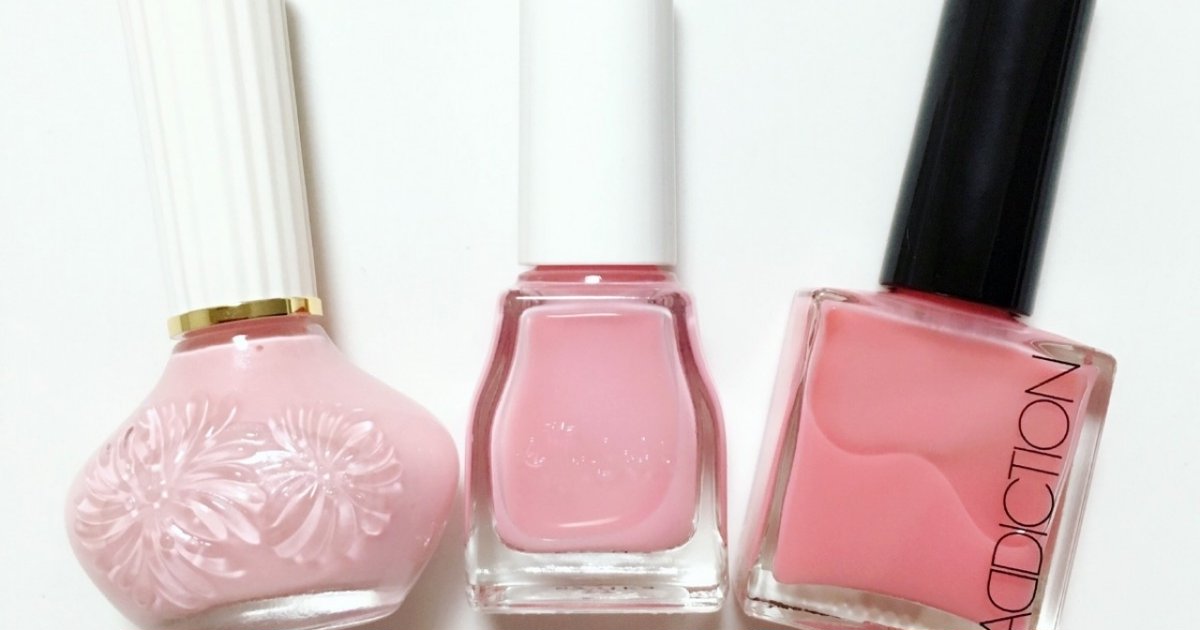 手肌をキレイに見せる ❤︎ ナチュラルピンクのネイルカラー | マキア