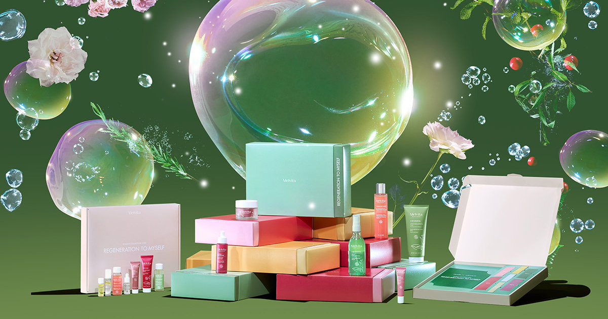 【新品未開封】クリーム大福・メロークリスマス(マジックパウダー・予備袋なし) メルヴィータと「NeRoLi herb」がコラボ！ 植物の恵みで心やすらぐ時間