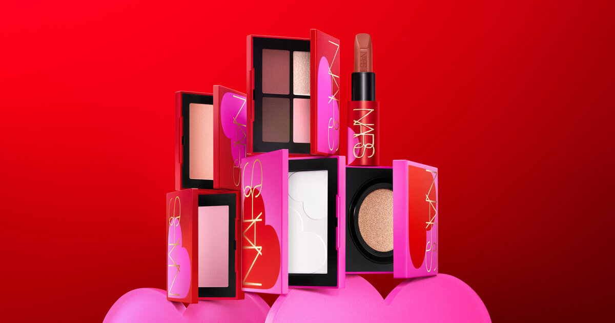 NARS」鮮やかなハートが可愛い！ベストセラーアイテムがバレンタイン