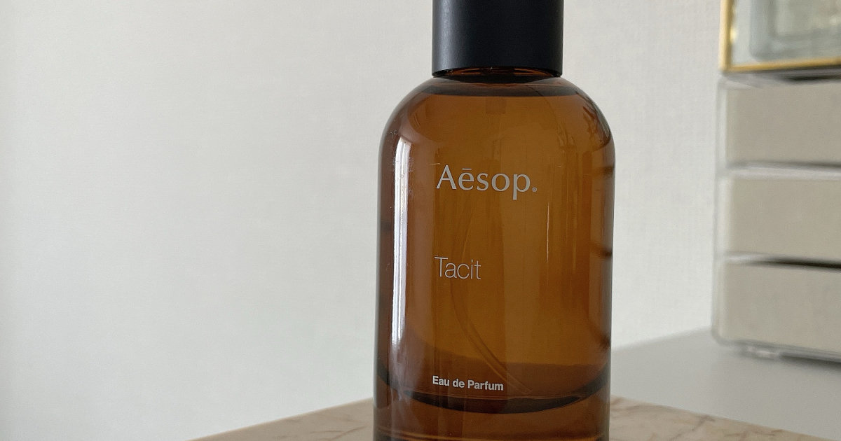 1番人気の香り！Aesop（イソップ）の【タシット オードパルファム】が
