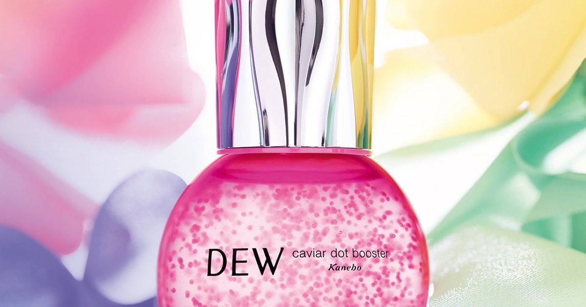 パシャッと弾けて、もっちりハリ密肌へ DEWの新導入美容液で充実した