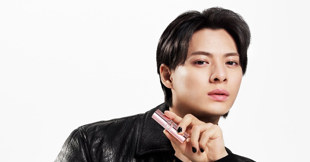 平野紫耀さん（Number_i）が「イヴ・サンローラン・ボーテ」の