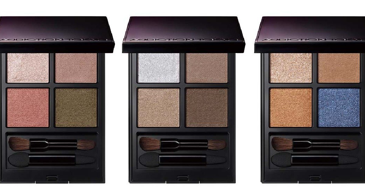 アディクションの4色パレットにピンク、ヌード、オレンジの限定3種が