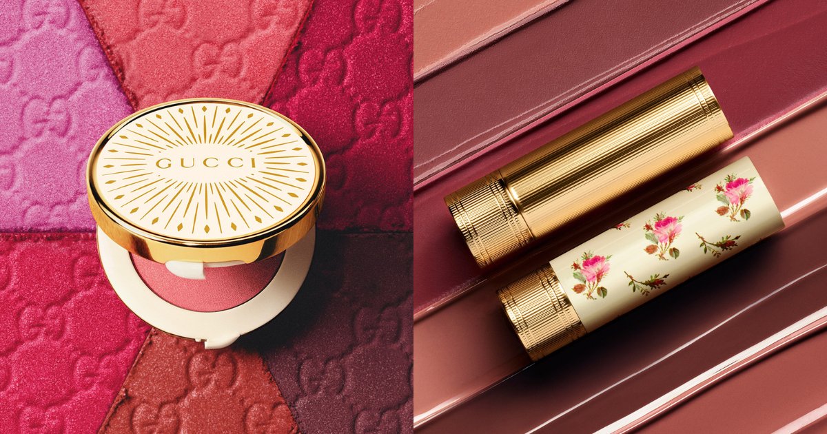 ひと塗りで血色感とツヤをプラス！ グッチ ビューティの新作チーク