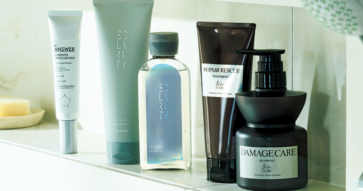 2026年最新ヘアケア5選】もはやスキンケア級。キューティクルケアも再