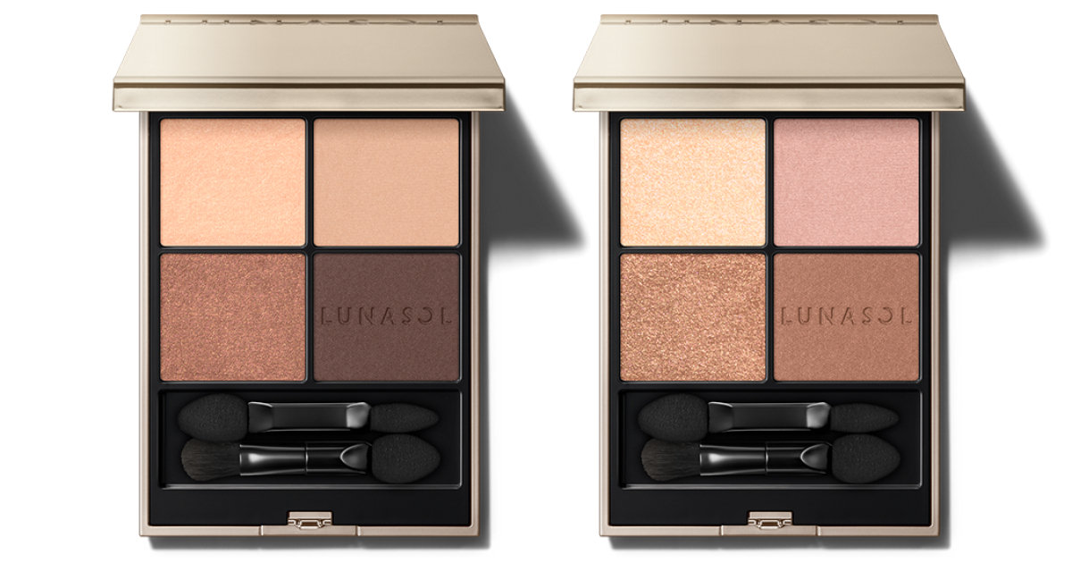 ルナソルのアイシャドウが“ベージュ”のバリエーションで4色展開