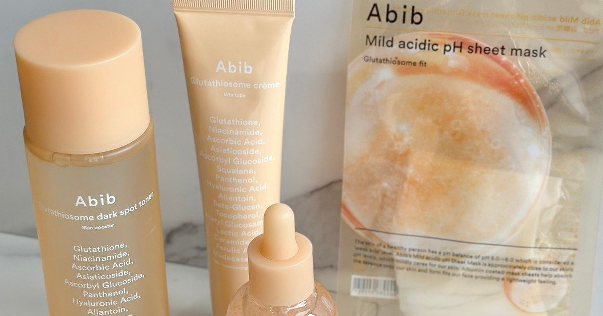 韓国コスメ】Abib（アビブ）からグルタチオンソームシリーズが登場