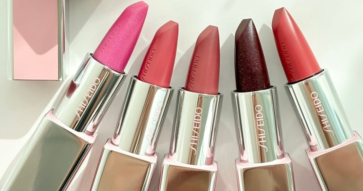 SHISEIDO】ピンクがテーマの限定リップコレクションが登場！ 全5色を