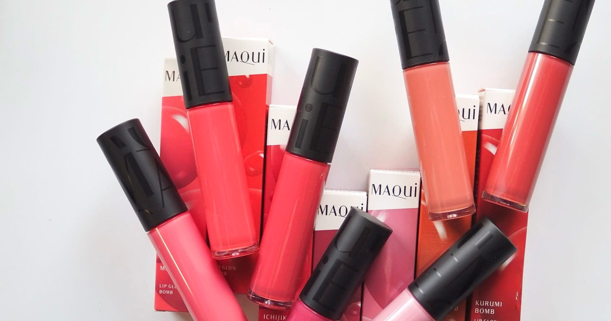 10/21発売】色はもちろんツヤも長続き「マキアージュリップグロウボム