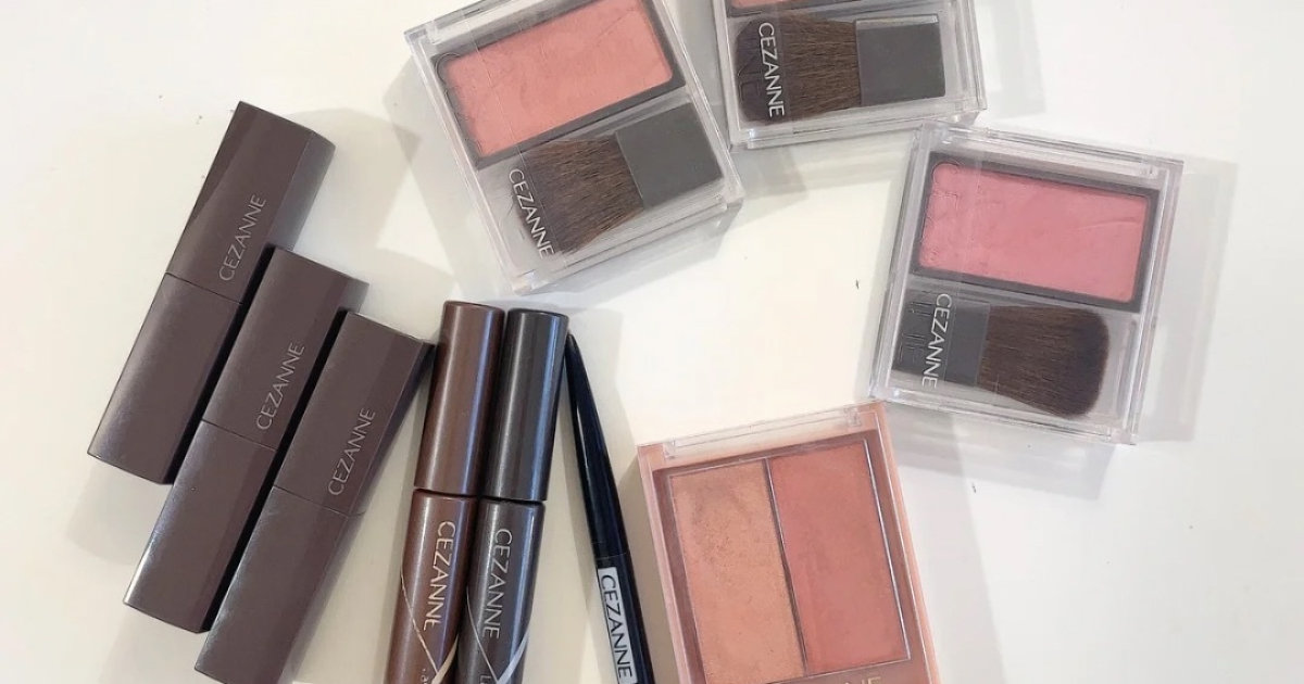 プチプラコスメ】700円以下！セザンヌ名品コスメ5選を紹介｜垢抜け