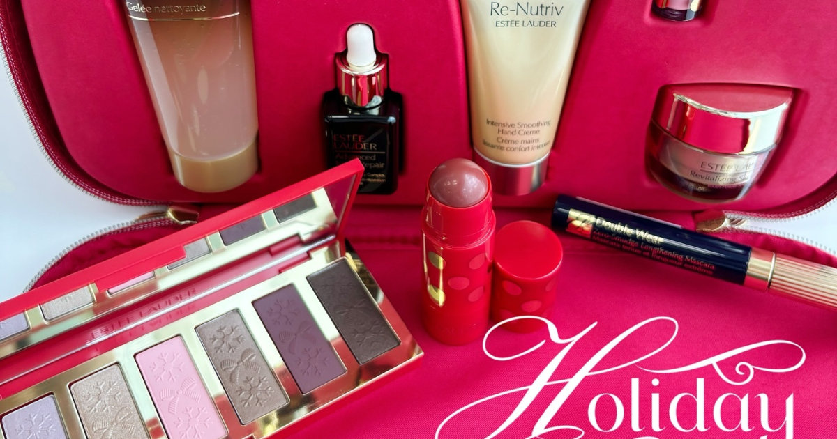 エスティ ローダーのメイクコフレをスウォッチ！ 大容量のオリジナル