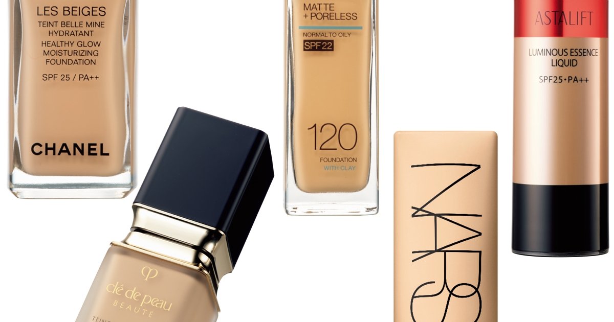 新作リキッドファンデーションを大公開！ マット、ヘルシー、ツヤetc