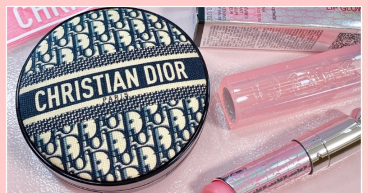 Dior】一目惚れ♡パケ買いコスメ‼︎クッションファンデの