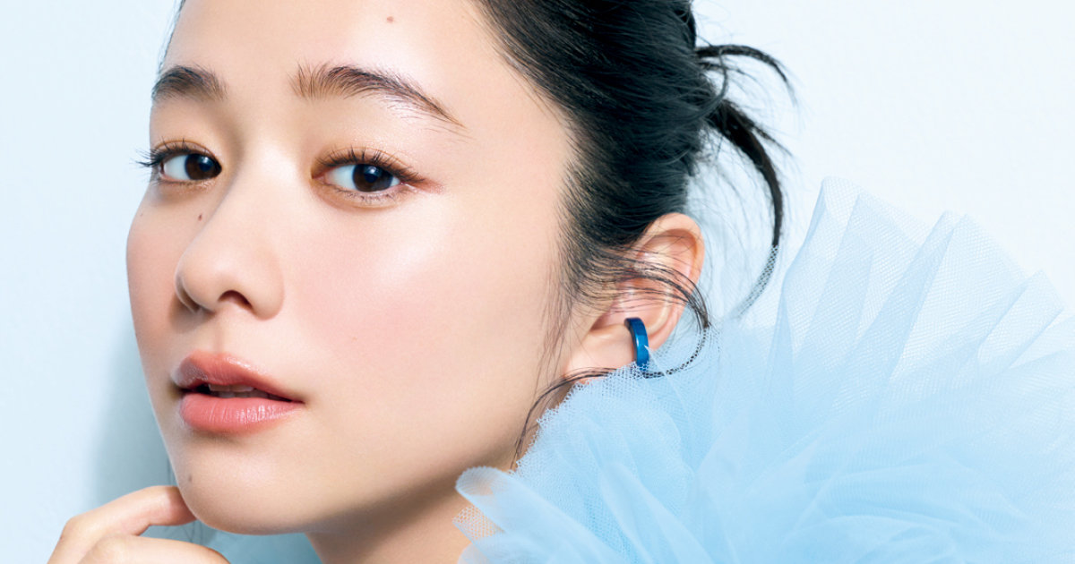 マキア2026年4月号】堀田真由さんの表紙メイクHOW TO！ 透明感あふれる