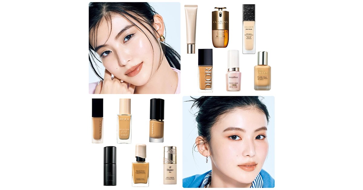 春新作】リキッドファンデーションおすすめ13選！ 美容成分入り、崩れ