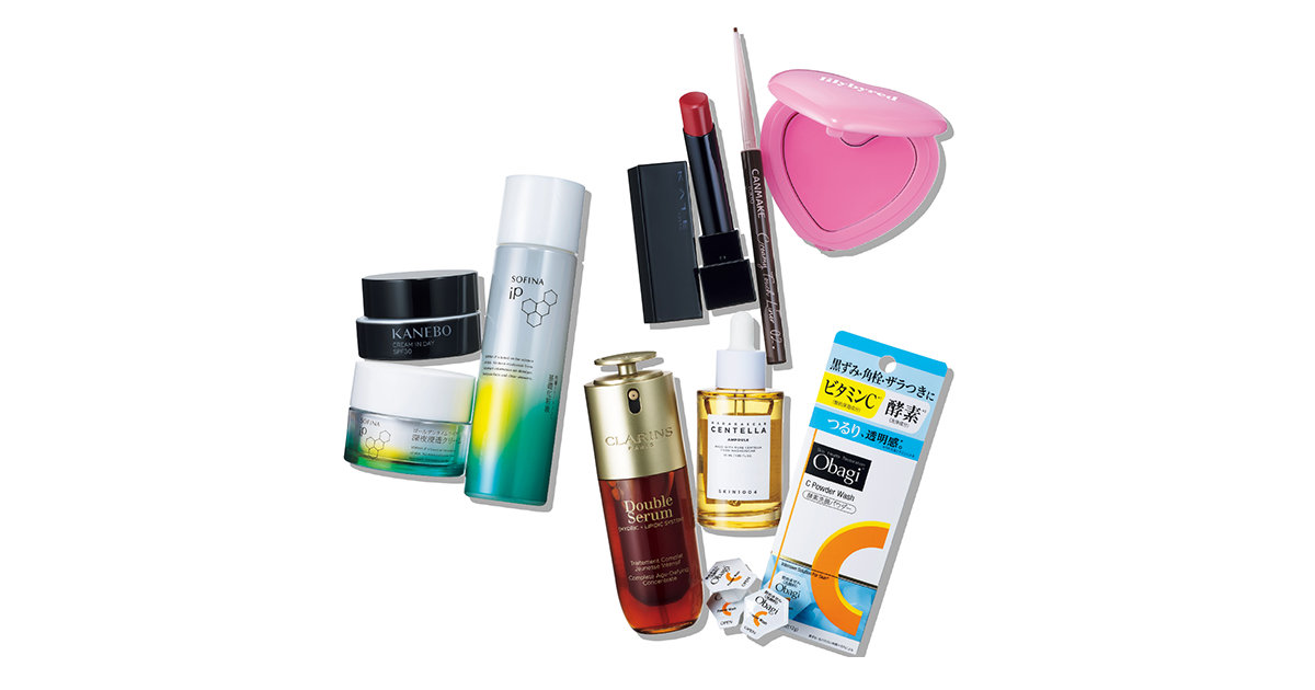 守屋麗奈を作る28の名品】スキンケアからサプリまで、れなぁのスタメン