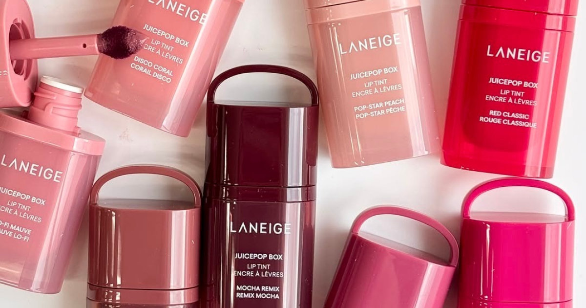 ラネージュ】新作リップティントを全色スウォッチ！ 色持ち＆保湿力の