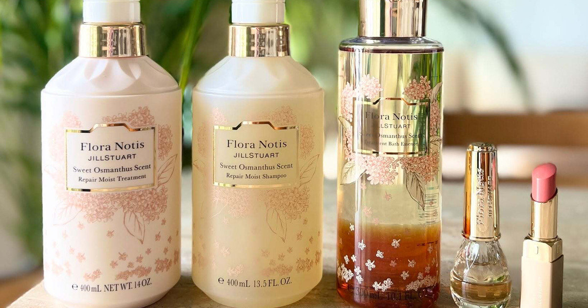 フローラノーティスジルスチュアート　スウィートオスマンサス　5点セット フローラノーティス ジルスチュアート スウィートオスマンサス