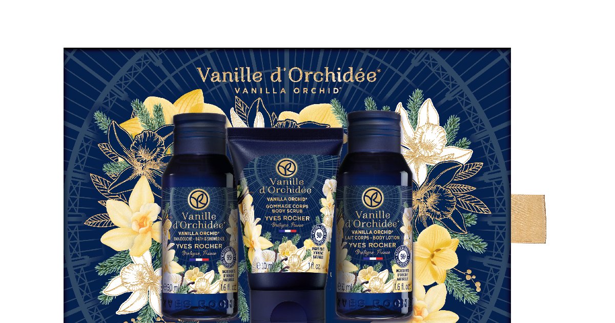 イヴ・ロシェ」3種類の香りの限定キットが登場【クリスマスコフレ