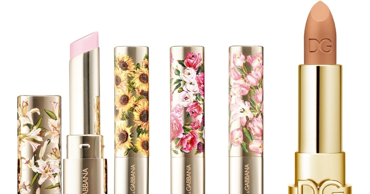 ドルチェ＆ガッバーナの花柄リップがかわいい♡ ティントタイプも登場
