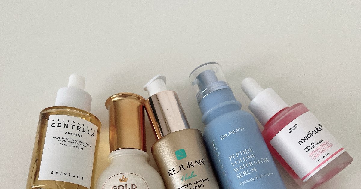 スキンケア】スキンケアマニアのお気に入り韓国美容液ご紹介っ💕韓国