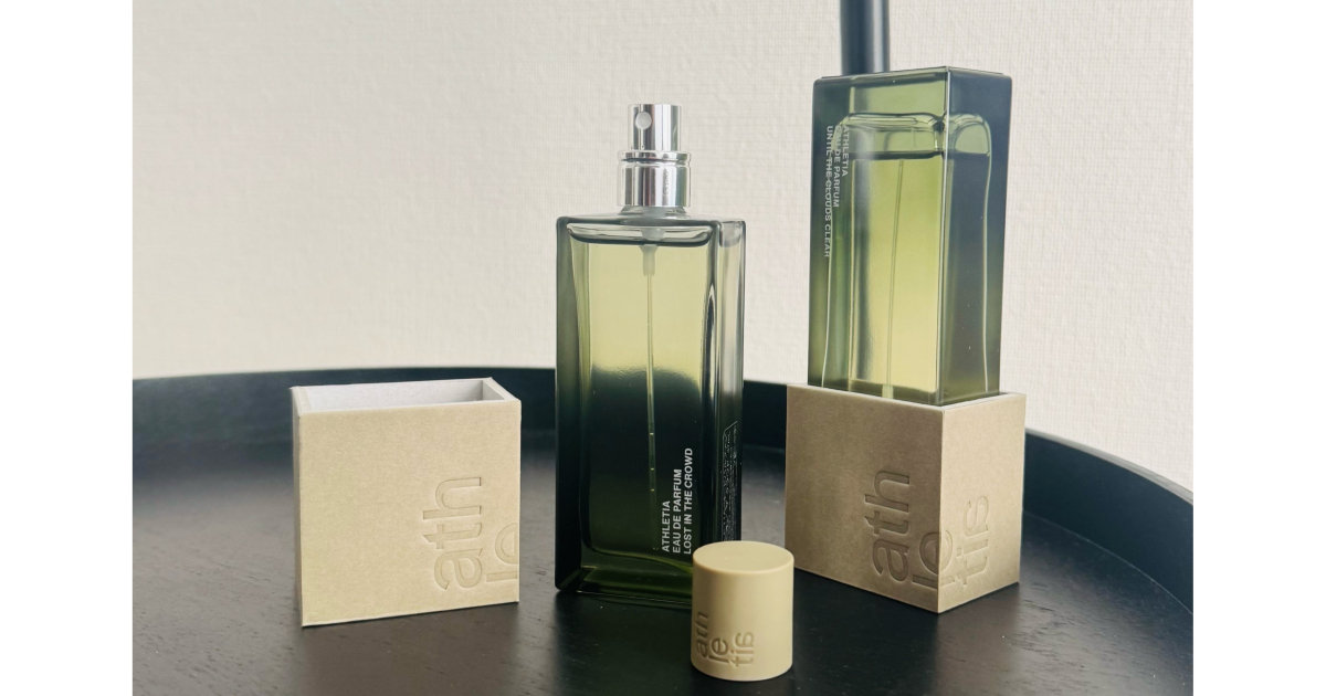 忙しい日常をリセット。athletiaの新作オードパルファンで、自分を