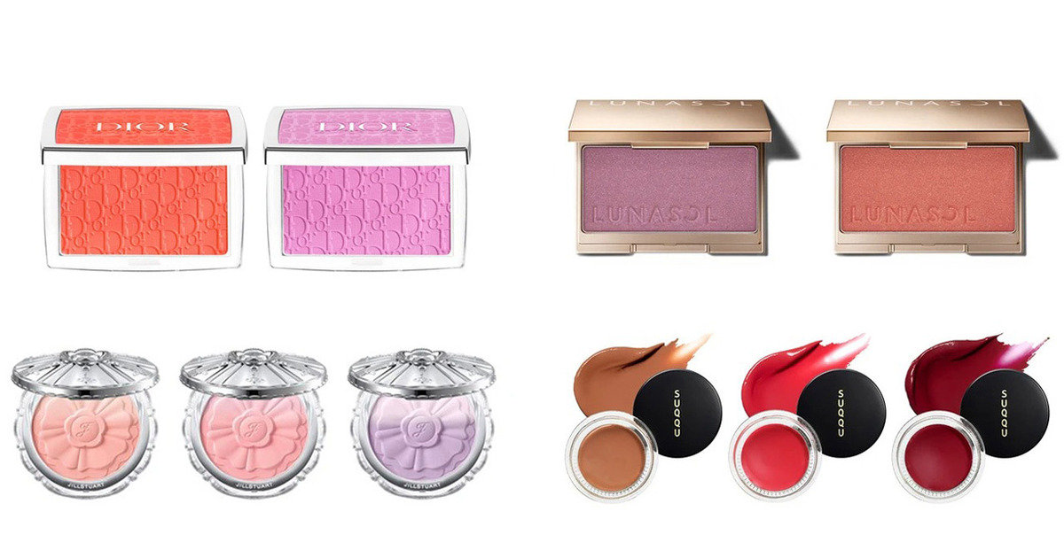 チーク elu mama わがままチークハイライター 03 ほて顔チェリー(03:ほて顔