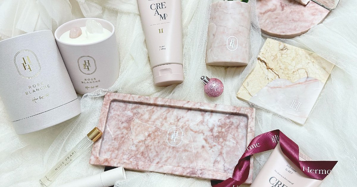 大阪限定】HLT ROSE MARBLE MIRROR TRAY（HLT ROSE MARBLE