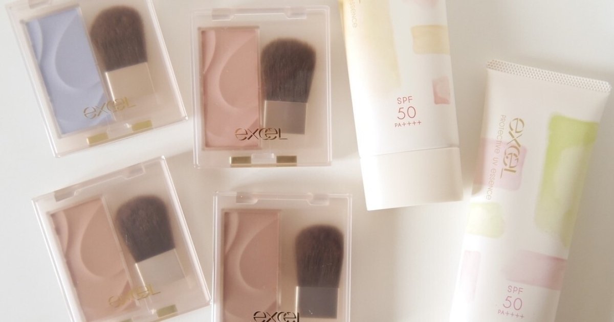 エクセルから毎年大人気の日焼け止め＆新作チークが登場！ 全