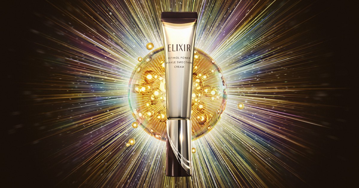 シワ原因に、純粋レチノールが深く効く。エリクシール 新リンクル