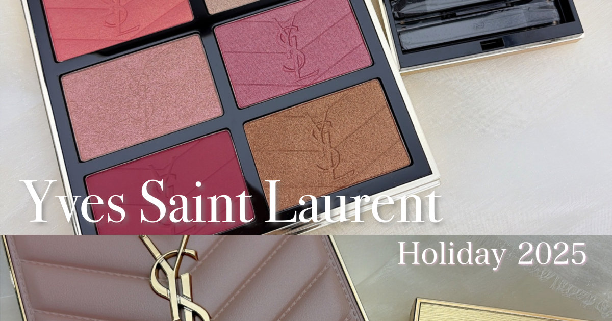 イヴ・サンローラン　クチュールフェイスパレット　チーククリスマスコフレ　2025 d5fc62a7-d47a-48a2-a24c-