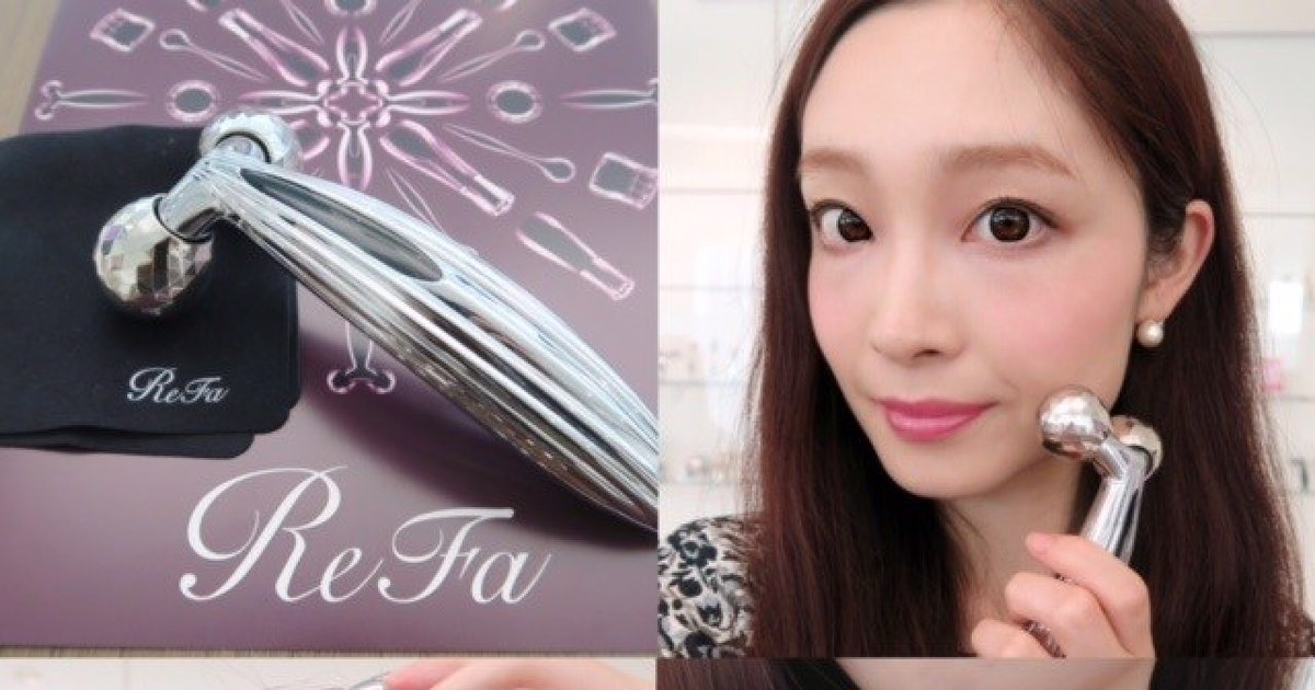 毎日たった５分で驚くほどに顔のコリがほぐれる「ReFa CARAT RAY FACE