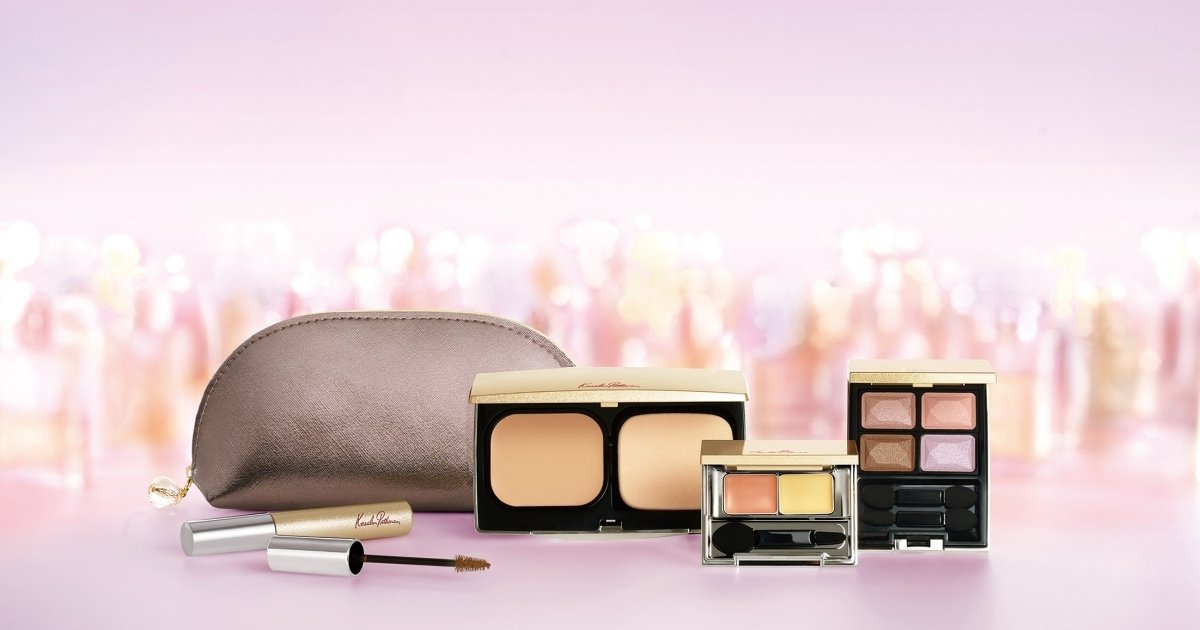 ケセランパサラン化粧品セット 12点 化粧ポーチ付き ケサランパサランは人気のベースメイク＆カラーメイク限定品と超豪華