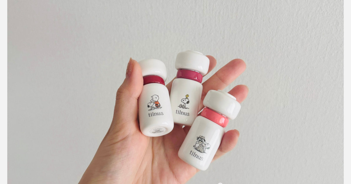 限定色全色レビュー】tilnus(ティルナス) × スヌーピーコラボコスメの