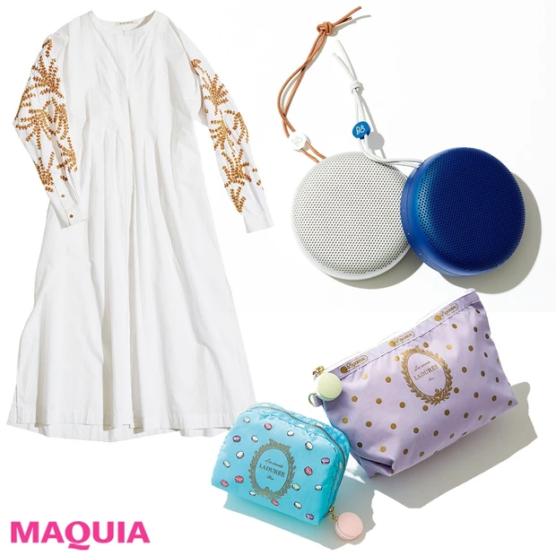 ヌキテパのワンピや限定コラボポーチ…… 夏を楽しむとっておきアイテムを見…