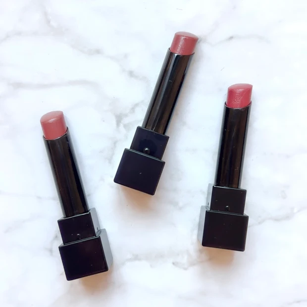 リップモンスター EX-11 紅煙宿る贈り物と定番色の比較