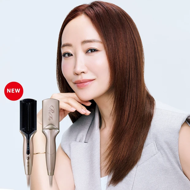 髪の宿命さえ変える、【ReFaのヘアアイロン革命】スタイリングしながら梳…