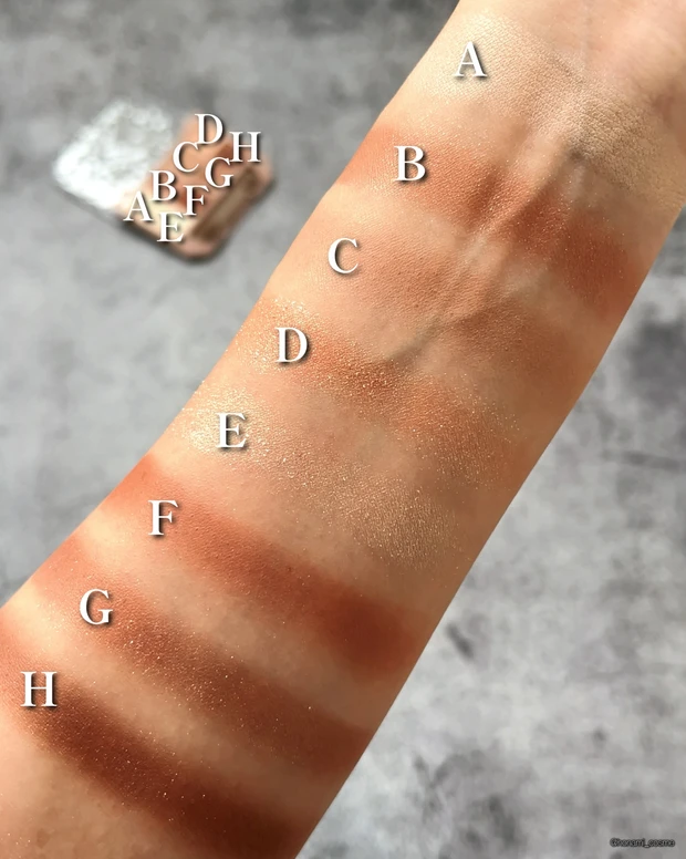 CANMAKE キャンメイク プティパレットアイズ 全色レビュー プチプラコスメ