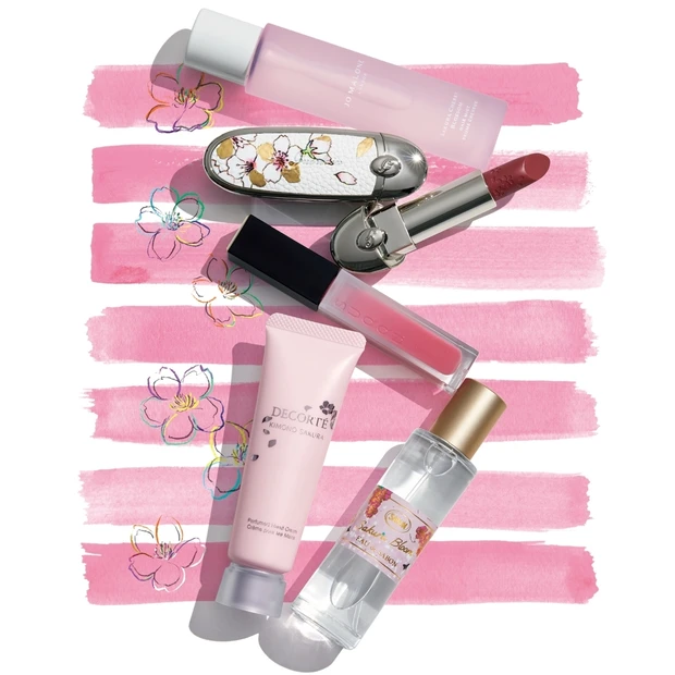 限定品の発売ラッシュ！春だけのお楽しみ、桜コスメの新作をピックアップ