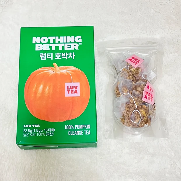 NOTHING BETTERのかぼちゃ茶 韓国で人気のむくみ対策ティー