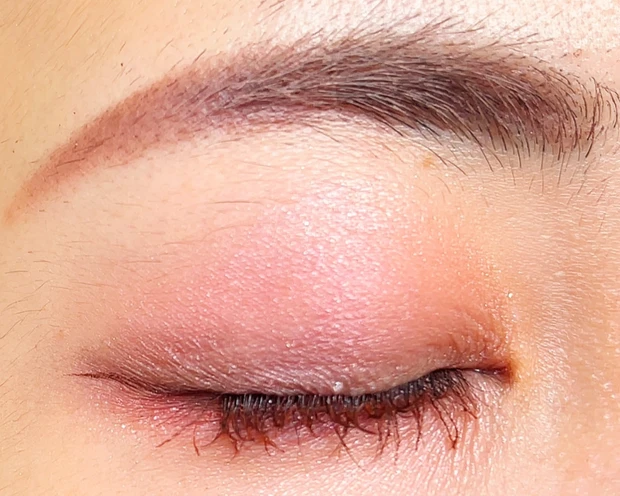 RMK　ホリデーコレクション　クリスマスコフレ　ピンクメイク　ピンクアイシャドウ　デパコス