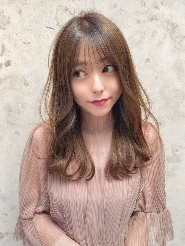 スヌーピー巻き モテ髪 髪型 ミディアム ロング