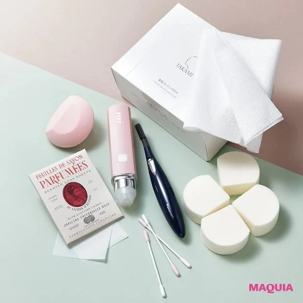 メイクの出来栄えを左右するツール