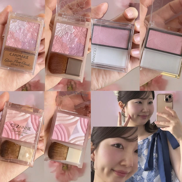 【プチプラコスメ】ブルベ夏チーク3選♡_4