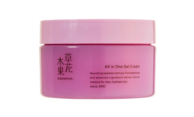 星座・みずがめ座の2026年上半期 運気アップコスメ 草花木果 多機能ジェルクリーム 90g ¥6,600／キナリ