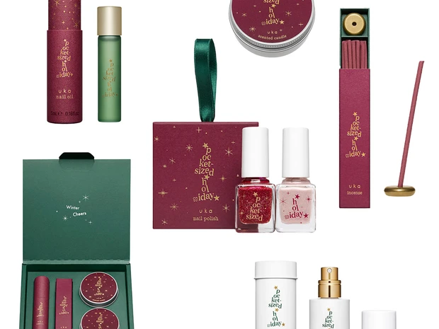 ukaから、ポケットサイズのホリデーコフレ「ポケホリ」がお目見え！ ホリデー限定の香りをいつでも忍ばせて【クリスマスコフレ2025】