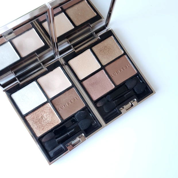 ルナソル アイカラーレーション 15 Flawless Clarity　EX 37 Meteor Night 違い