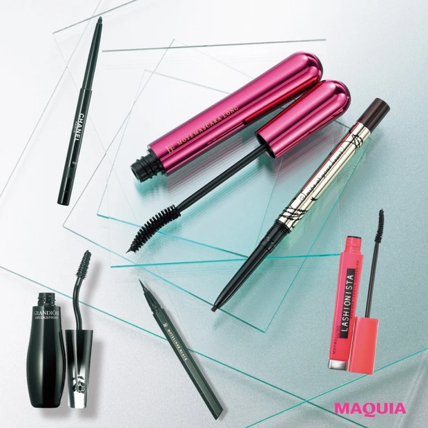 目元を強く印象づける、最強マスカラ&アイライナーの人気ランキングを発表!