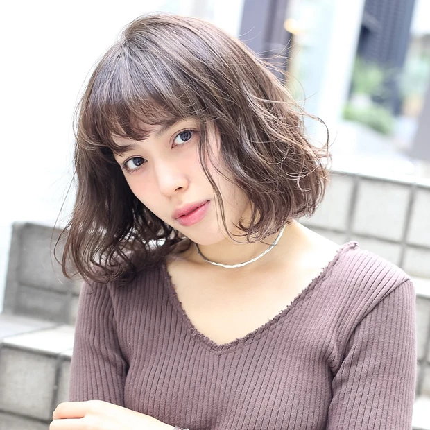 12トーンの髪色 アッシュ