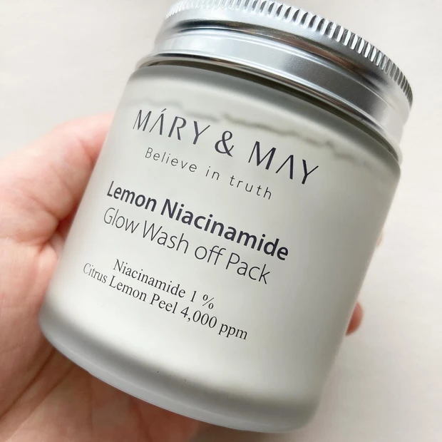 毛穴もくすみも一掃する夏の救世主！Mary&May レモンナイアシンアミドグロウウォッシュオフパックをご紹介♪_1